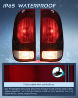 Taillight Assembly 1997 1998 1999 2000 2001 2002 2003 Ford F1501997 1998 1999 Light Duty 1999 2000 2001 2002 2003 2004 2005 2006 2007 Ford Super Duty Tail light Assembly Dark Red Rear Lamp Replacement OE Style Driver Passenger Side