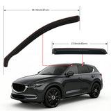 Window Rain Guards for Mazda CX-5 2017 2018 2019 2020 2021 2022 2023 2024 2025 Window Deflectors, Vent Window Visors-4 Pieces