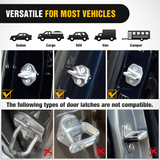 Mounting Accessory Car Door Step Universal Aluminum Latch Step for Car Roof Access Portable Folding Car Door Latch Hook Step Multi-Adjustable Both Feet Stand Pedal Max Load 500 Lbs for Truck Suv Vehicles, Yellow