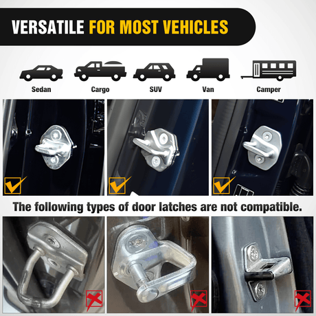 Mounting Accessory Car Door Step Universal Aluminum Latch Step for Car Roof Access Portable Folding Car Door Latch Hook Step Multi-Adjustable Both Feet Stand Pedal Max Load 500 Lbs for Truck Suv Vehicles, Yellow