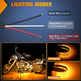 5 Inch 15Leds Amber Light Strip 2PCS Nilight