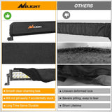 LED Light Bar Cover 22 Inches Black Nylon Protective Sleeve Universal Fit Straight and Curved Bar Waterproof Dustproof Scratch-Proof Light Cover for Driving Off Road Lights