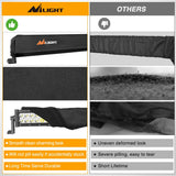 light cover LED Light Bar Cover 52 Inches Black Nylon Protective Sleeve Universal Fit Straight and Curved Bar Waterproof Dustproof Scratch-Proof Light Cover for Driving Off Road Lights