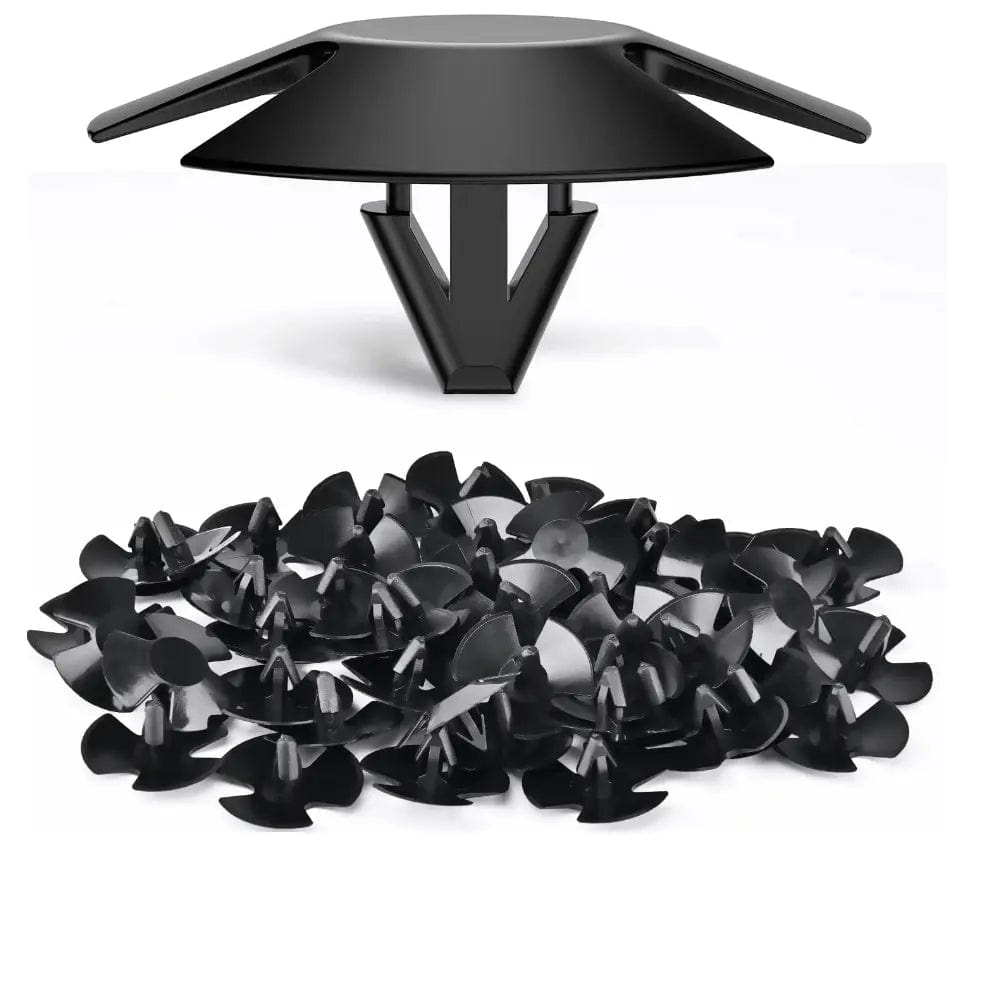 retainer clips 50 Pcs Head 30mm Hole 8.7mm Hood Insulation Push-Type Retainer Clips For Chrysler 4878883AA Dodge 1996-2005 Neon 2009-On Jeep Grand Cherokee