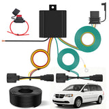 4 Pin Trailer Wiring Harness Kit 56331 for2011 2012 2013 2014 2015 2016 2017 2018 2019 2020 Dodge Grand Caravan Chrysler Town & Country Ram C/V