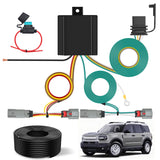 4 Pin Trailer Wiring Harness 56462 Vehicle Side Custom for 2021 2022 2023 2024 Ford Bronco Sport Simple Fit Tow Hitch Harness