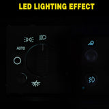 Headlight Dimmer Switch and Cargo Fog Light Switch Compatible with 2003 2004 2005 2006 2007 Chevy Avalanche Silverado Suburban Tahoe GMC Sierra Yukon Hummer H2 2003-2006 Cadillac Escalade