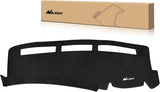 Dash Cover for 1999‑2006 GMC Sierra/Chevy Silverado, 2000‑2006 GMC Yukon/Yukon XL/Chevy Suburban/Chevy Tahoe, 2001‑2006 Avalanche, Suede Dashboard Mat Black