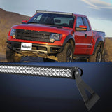 Mounting Accessory 52” Curved Light Bar Bracket at Upper Windshield Roof Cab for 2004-2018 Ford F150 & SVT Raptor (Pair)