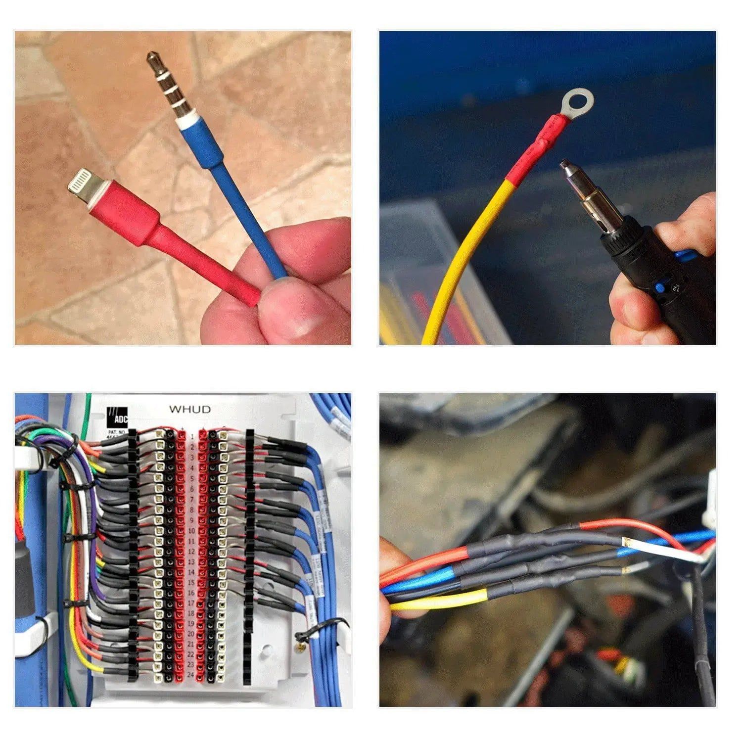 Connectors Assortments 560Pcs Heat Shrink Tubing Kit