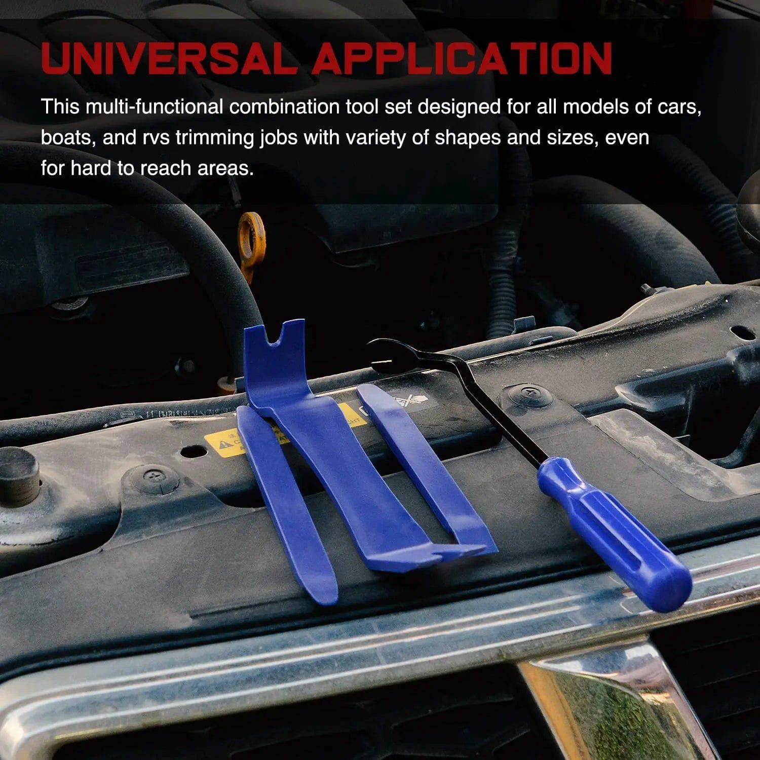 Vehicle Parts & Accessories 5PCS Auto Trim Removal Tool Set