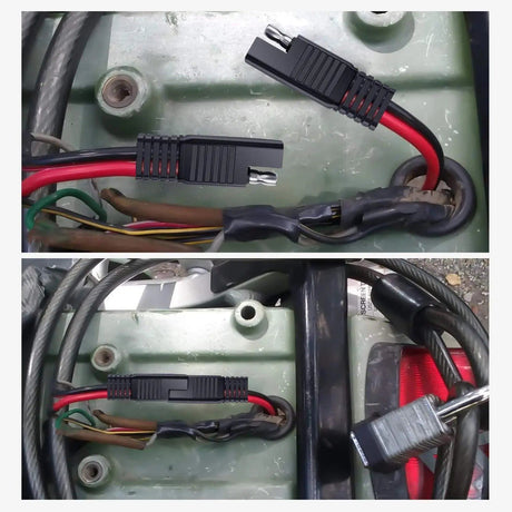 Wiring Harness Kit 5Pack 10 Gauge 2-Pin Quick Disconnect Harness
