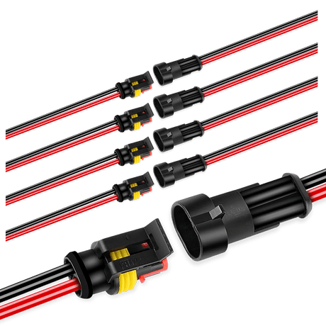 accessory 5Pack 2-Pin Way 16AWG Wire 1.5mm Series Terminal Connector