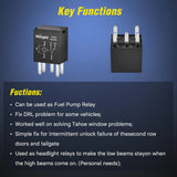 5Pack 5Pin SPST Electrical Relays Nilight
