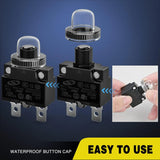 5Pcs 20Amp Terminals Circuit Breaker Nilight