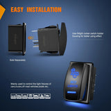 5Pin Laser On/Off SPST Bed Lights Rocker Switch Blue Nilight