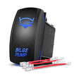 5Pin Laser On/Off SPST Bilge Pump Rocker Switch Blue Nilight