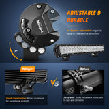 LED Light Bar LED Light Bar 20 Inch 126W Spot Flood Combo Green Beam Off Road Lamp Fishing Hunting Emergency Deck Work Lighting for Trucks UTV Pick-up Van Boat Tractor