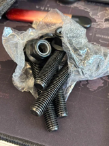 Tractor Bucket Hooks with Tie Down Ring Green (Pair) (25% OFF Final Checkout)