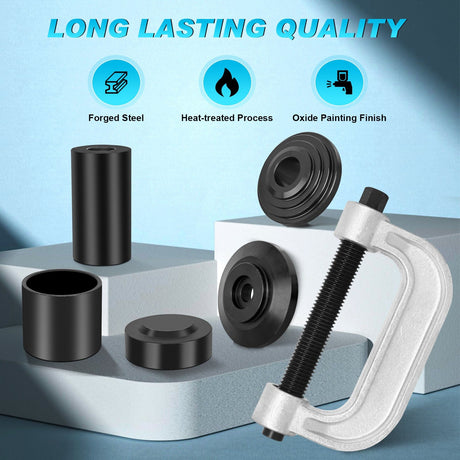 Ball Joint Press 10PCS Ball Joint Press Kit 4x4 Adapters