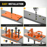 Nilight 2PCS Tractor Bucket Hooks with Tie Down Ring, Bolt-On Grab Hook with Back Plates Compatible with Trailer RV UTV Truck, Grade 70 Grade Forged Steel Max 15000 lbs, Orange