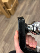 Fusion Trailer Hitch Mount with 2 Inch Trailer Ball 5/8 Inch Hitch Pin Clip 4 Inch Drop (25% OFF Final Checkout)