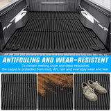 Nilight Truck Bed Mat 6 FT for 2024 2025 Toyota Tacoma, TPE Heavy-Duty Pick-up Bed Liner for Toyota Tacoma Accessories, Anti-Slip Texture, All Weather Protection