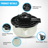 Nilight HVAC Heater Blower Motor Assembly for Honda Civic 2001 2002 2003 2004 2005, CR-V 2002-2006, Element 2003-2011, Acura EL 2001-2005 – Replaces 79310S5DA01, 79310S7AG12