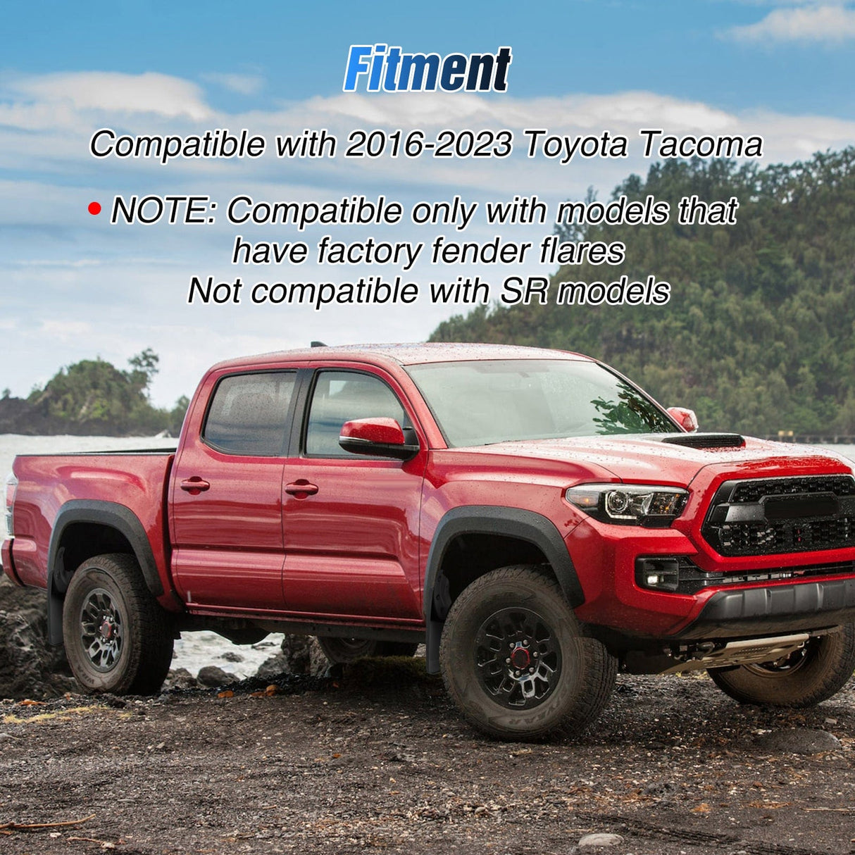 Nilight Mud Flaps for Toyota Tacoma 2016-2023