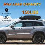 2011 2012 2013 2014 2015 2016 2017 2018 2019 2020 2021 Jeep Grand Cherokee Aluminum Anti-Theft Lock Roof Rack Cross Bars