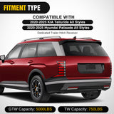 2 Inch Receiver Tow Hitch for 2020-2025 KIA Telluride All Styles