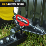 Nilight 5/8 Inch Diameter Heavy Duty Ultra Strong Neodymium Magnet Trailer Hitch Pin Red for Lawn Mower, Tractor, Towing Cargo, ATV Trailer
