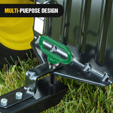 Trailer Hitch 5/8 Inch Diameter Heavy Duty Ultra Strong Neodymium Magnet Trailer Hitch Pin Green for Lawn Mower, Tractor, Towing Cargo, ATV Trailer