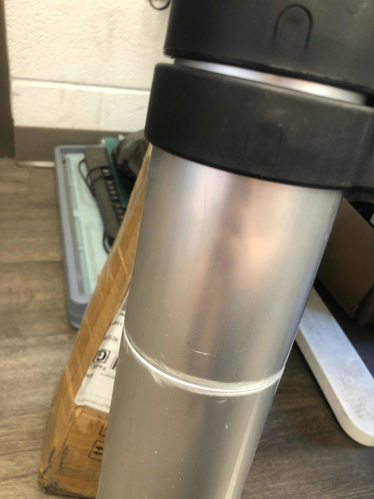 12.5ft Telescoping Ladder Aluminum Telescopic Extension Multi Purpose Ladders EN131 Certified - Extendable with Spring Load Locking Mechanism Non-Slip - 330 lb Max Capacity, Silver/Black (25% OFF Final Checkout)