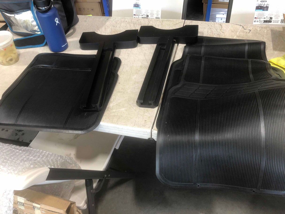 Rubber Floor Mats For Cars Trucks SUVs Universal Trim to Fit (25% OFF Final Checkout)