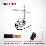 Nilight 741-655 Window Regulator/Motor Front Driver Side Compatible with 1988-2002 Chevrolet Blazer C1500 C2500 C3500 K1500 K2500 K3500 Tahoe GMC Yukon 1996 1997 1998 1999 2000 2001 2002
