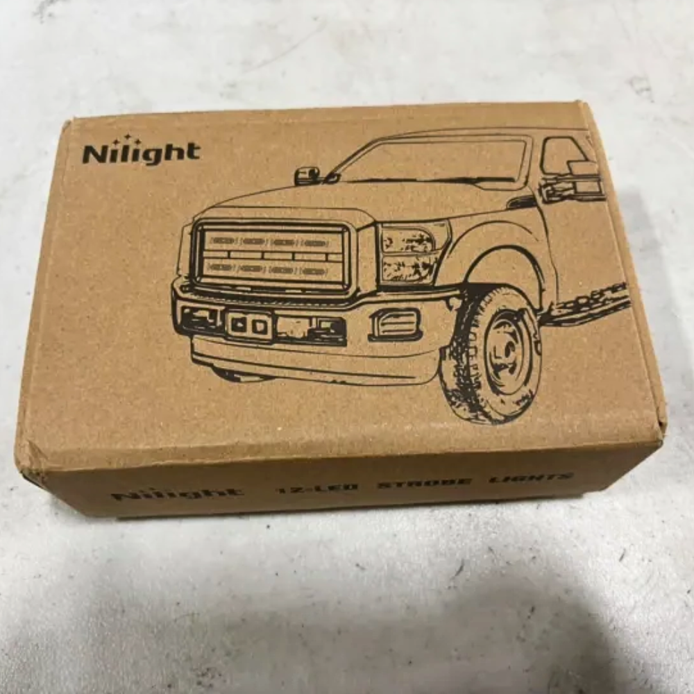 Surface Mount Strobe Lights 8PCS 12LED Red Blue Emergency Strobe Lights (25% OFF Final Checkout)