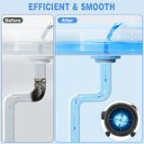 Nilight Macerator Pump for RV 12V 12GPM Portable Quick Release Self-Priming RV Macerator Pump for Sewage Waste sewer Pump Kit with Hose Fittings Discharge Port Carry Bag for Camper Boat Kitchen Marine