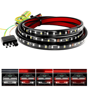Led light Strip 60” 108Leds Red White LED Tailgate Light Strip
