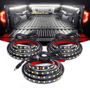 Nilight TR-09 LED Truck Bed Light Strip Kit, 3 Strips, 60 in, 270 LEDs for 2014-2026 Chevrolet Silverado 1500