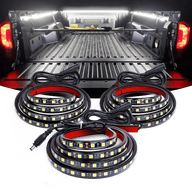Nilight TR-09 LED Truck Bed Light Strip Kit, 3 Strips, 60 in, 270 LEDs for 2011-2026 Ford F-150