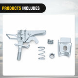 2 Inch Trailer Coupler Repair Kit with Chain 3500 lb Capacity | Fit for Nilight Straight Trailer Coupler 2 Inch 2.5 Inch 3 Inch Channels
