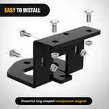 Zero Turn Lawn Mower Hitch with Bolts Versatile Chain Slot for IKON X, IKON XL, ZT-X, ZT-XL OEM Replacement #71514900 Heavy Duty Steel Black