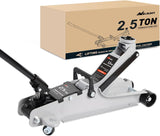 2.5 Ton Floor Jack, Low Profile Hydraulic Trolley Car Jack with 360° Swivel Lifting Arm, Heavy Duty Steel Service Jack, Lifting Range 3.35 Inch to 15.15 Inch