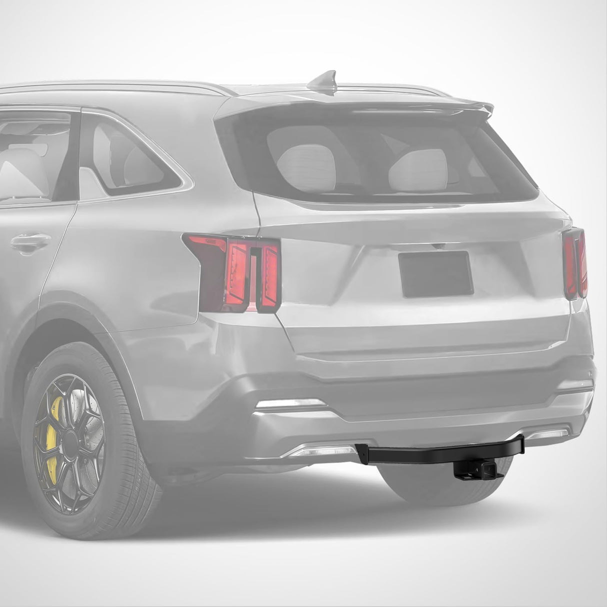 Tow Hitch for 2021-2025 Hyundai Santa Fe 2021-2025 Kia Sorento | 2 Inch Receiver Class 3 Trailer Hitch for 2021 2022 2023 2024 2025 Hyundai Santa Fe 2021-2025 Kia Sorento Black Powder Coated