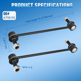 K750155 Front Sway Bar Links for Chevrolet Traverse 2009-2017 | for 2009 2010 2011 2012 2013 2014 2015 2016 2017 Traverse 2007-2016 GMC Acadia 2008-2017 Buick Driver and Passenger Side