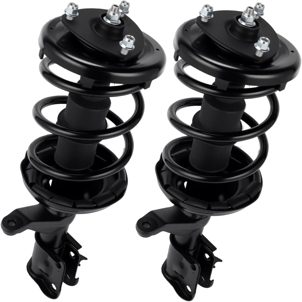 Front Struts Shocks Complete Assembly Kit Compatible with Honda CR-V CRV 2.4L 2002 2003 2004 2005 2006, Front Shock Absorber Strut Coil Spring Assembly Pair Replacement OE# 172144 172143, 2PCS