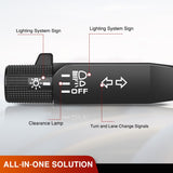 1986-1993 Nissan Pickup D21 Pathfinder 1986 Nissan 720 1987-1990 Sentra 1987-1989 Stanza Combination Lever Turn Signal Switch Nilight