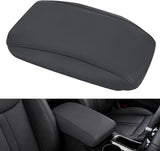 Center Console Cover for Hyundai Sonata 2015-2019 Armrest Cushion | for Sonata 2015 2016 2017 2018 2019 Nappa Leather Armrest Cover for Car Waterproof Center Console Pad Protector, Black