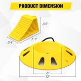 RV Wheel Chocks Wheel Dock Kit Nilight